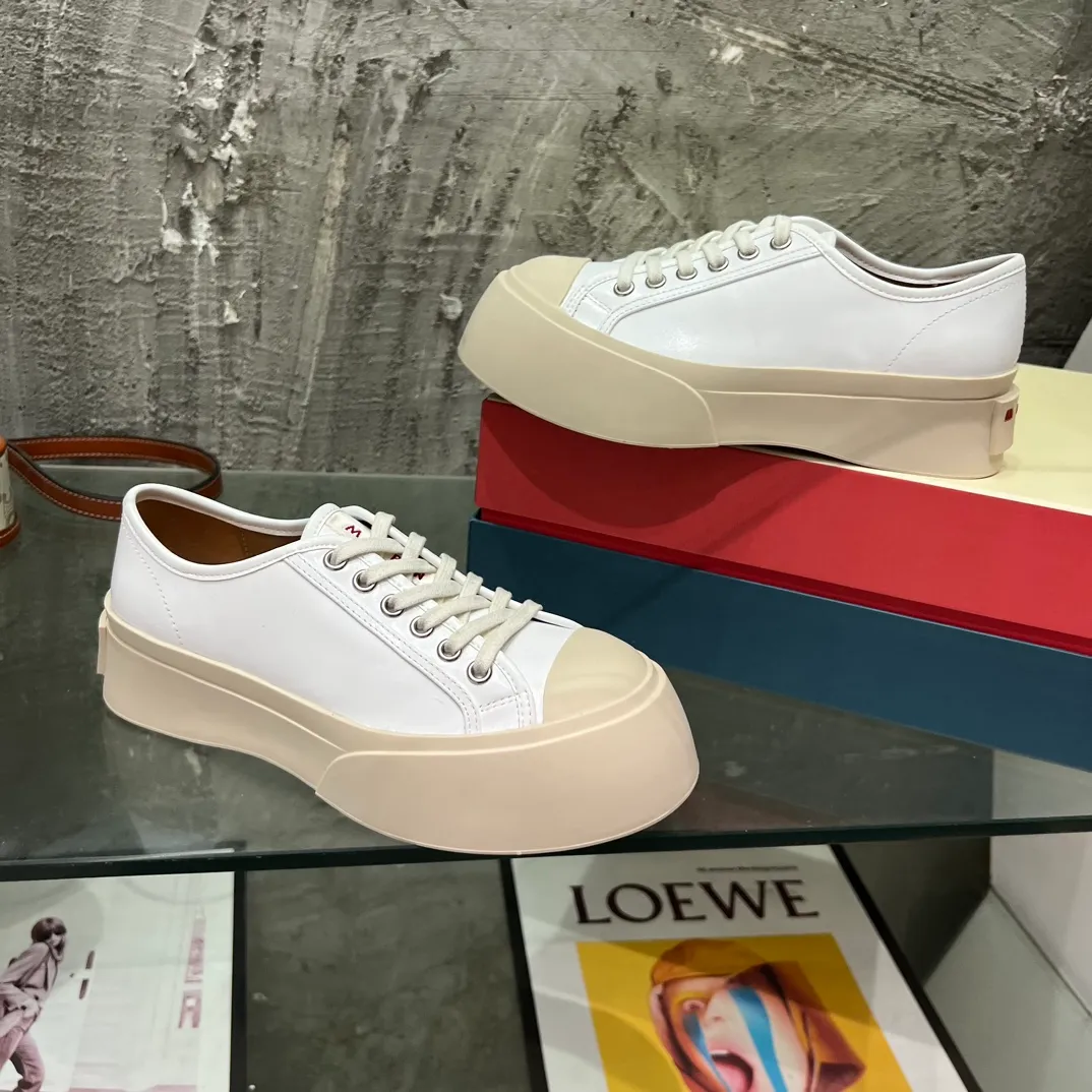 👟👟Ex-factory price 480👟👟 Women's Shoe Factory ~ The most correct version of Marni big-toe shoes 35-40